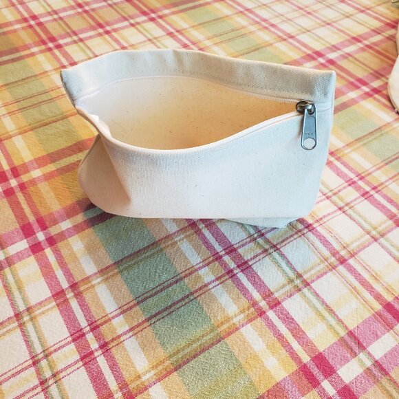 Canvas Zip Bags for Crafting- Lot of 7 - Picture 6 of 6